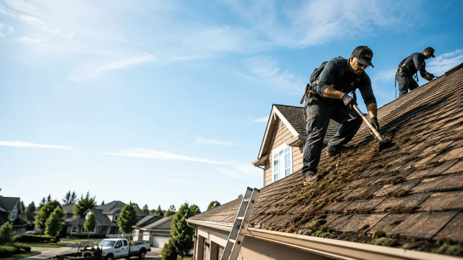 Roof Moss Removal in Poynor, TX near me